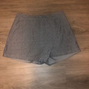 Pinstripe Casual Skort